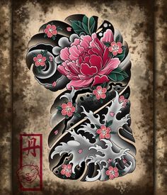 Japan Tatoos, Japanese Peony Tattoo, 42 Tattoo, Koi Tattoo Design, Japanese Flower Tattoo, Japan Tattoo Design, Irezumi Tattoos, Traditional Japanese Tattoos, Peonies Tattoo