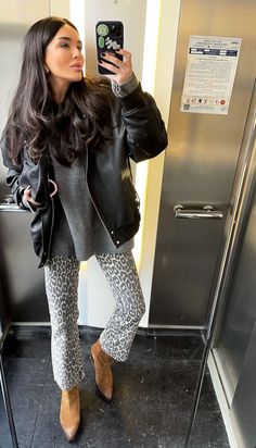 Leopard Print Jeans, Spring Looks, Girls Night Out, Minimalist Fashion, Dress To Impress, Casual Looks, Style Me