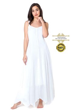 Night Wear Pure Cotton Indian Woman Stylish Solid White Handmade Traditional Woman Maxi Traditional Woman, Mens Ethnic Wear, Western Outfits Women, Indian Woman, Night Wear, Women Maxi, Western Outfits