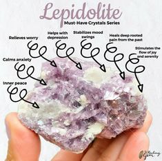 Earth Medicine, Crystal Tips, Witch Board, Lepidolite Crystals, Gold Crystals, Zen Space, Crystal Properties, Eclectic Witch, Witch Craft