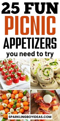 the 25 fun picnic appetizers you need to try for your next family gathering