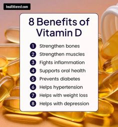 8 Benefits of Vitamin D... #vitaminD #vitaminDbenefits #healthterest #vitamins Olly Vitamins, Vitamin D Benefits, Benefits Of Vitamin D, Vitamin D Supplements, Hormonal Health, Vitamin D Supplement, Vitamin D, Physical Health, Oral Health