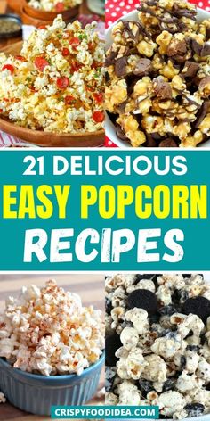 easy popcorn recipe that is delicious and healthy