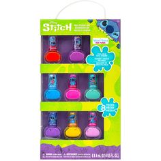 PRICES MAY VARY. MORE COLORS MORE CHOICES - This set includes 8, bubble gum-scented nail polish bottles, including glittery and opaque colors. Shades include red, purple, neon blue, neon pink, teal, yellow, light pink, and purple shimmer. Get creative by mixing and matching! SAFE FOR CHILDREN 3 AND UP - Our non-toxic, peelable, non-irritating, water-based and bubble gum-scented formula makes our polishes kid-friendly and safe for your young ones aged three years and older. EASY TO APPLY - Our na Nail Polish Gift, Quick Dry Nail Polish, Nail Polish Removers, Dry Nails Quick, Purple Neon, Colors Shades, Dry Nail Polish, Nail Polish Bottles, Nail Polish Set