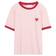 New cute love T-shirt · Dream castle · Online Store Powered by Storenvy Cute Pink T-shirt With Graphic Print, Trendy Pink T-shirt With Heart Print, Kawaii Pink Summer T-shirt, Pink Kawaii T-shirt For Summer, Cute Pink Cotton Shirt, Pink Heart Graphic Short Sleeve T-shirt, Playful Pink Short Sleeve T-shirt, Playful Pink T-shirt For Spring, Cute Pink Short Sleeve Shirt