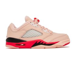 Woman’s Air Jordan 5 Retro Low ‘Girls That Hoop’. Size 5.5. Never Worn. With Box. Pink Orange Jordans, Air Jordan 5 Retro Low, Jordan 5 Retro, Nike Sale, Air Jordan 5 Retro, Womens Jordans, Air Jordan 5, Jordan 5, Saucony Sneaker