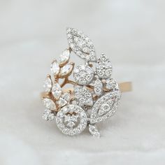 an image of a ring with diamonds on it