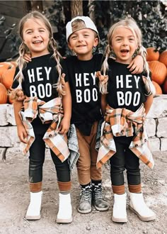 "Hey Boo" is part of our Fall collection. This shirt is a modern and minimal design tailored to all kids during the fall season. Split hem with a slightly longer back Ultra-soft, 100% Cotton Top. The shirt is a unisex fit, true to size.  Each garment has a custom neck label and a seam label Hang tags are attached to the neck label Hey Boo Shirt, Toddler Halloween Shirts, Halloween Shirts Kids, Hey Boo, Boo Basket, Boo Shirts, Fall Graphic, Halloween Photoshoot, Toddler Halloween