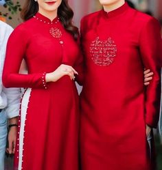 Hello , thanks for visiting my shop Brand New High Quality Vietnamese Ao Dai. Ao Dai for women 40-77 kgs Ao Dai for Man 55-80 kg DUY NHẤT Hàng nhận may theo số đo ,từ 7-10 ngày .Đặt hàng xong nhắn tin shop để may đúng size GET SEWING BY MEASUREMENTS, FROM 7-10 DAYS. message the shop to report the measurements after ordering. Hope you have found your favorite dress .Thank you Fitted Festive Traditional Wear For Marriage, Traditional Long Sleeve Ao Dai For Wedding, Red Long Sleeve Kurta For Wedding, Red Long Sleeve Wedding Kurta, Traditional Long Sleeve Ao Dai For Formal Occasions, Traditional Ceremonial Ao Dai For Festive Occasions, Festive Long Sleeve Ao Dai For Eid, Long Sleeve Ao Dai For Wedding And Festivals, Festive Long Sleeve Ao Dai For Traditional Ceremonies