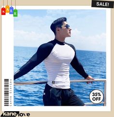 Men's Casual Color Contrast Slim Fit Long-sleeved Round Neck Breathable Sports T-shirt Bodybuilding Men, Gym Singlets, Bodybuilders Men, Sports T Shirt, T Shirt Fashion, Sleeves Clothing, Gym Shirts, 4 Way Stretch Fabric, Color Contrast