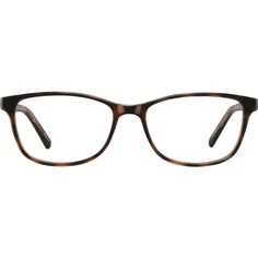 These chic rectangle glasses offer exceptional style and value. The medium-sized translucent eyeglasses is made with lightweight TR90 plastic for all-day comfort. It has a glossy finish and comes in the following options: cherry brown and black/clear pattern. Spring hinges provide added comfort. | Zenni Women's Rectangle Prescription Eyeglasses Brown Plastic Cherry Brown, Rectangle Glasses, Rim Design, Zenni Optical, Round Face Shape, How To Measure Yourself, Spring Hinge, Prescription Eyeglasses, Round Face