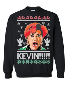 Fireplace Sweater, Home Alone Kevin, Christmas Ugly Sweater, Funny Christmas Sweaters, Ugly Christmas Sweater Funny, Family Funny, Xmas Sweater, Christmas Mom, Home Alone