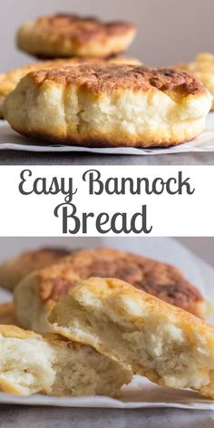 easy bannoch bread is the perfect appetizer for breakfast