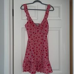 Pink Floral Zara Dress Never Worn Brand New With Tags Zara Dress, Dresses Pink, Zara Dresses, Things To Buy, Pink Red, Pink Dress, Pink Floral, Colorful Dresses, Zara