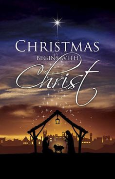 christmas is beginning with the birth of jesus