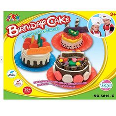 the birthday cake playset is in its box