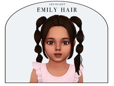 The Sims Resource - Emily Hair (Toddler) Animal Skin, Maxis Match, The Sims Resource, Facial Hair, Shop Signs, Featured Artist, Guest Book, Eye Color