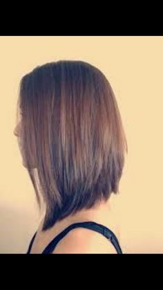 I'm thinking I may want to go back to my inverted bob but I'll definitely keep it longer like this! Client Consultation, Inverted Bob Haircuts, Trendy Bob, Inverted Bob Hairstyles, Long Bob Haircuts, 2015 Hairstyles, Long Bob Hairstyles, Haircut And Color, Short Hairstyle