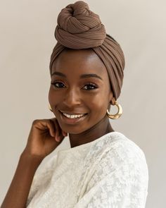 Elevate your look with our top twist tutorial! This simple yet chic style is perfect for any occasion and can be done with any of our wraps. African Headwrap, Head Turban, Portraits Drawing, Black Magic Woman, Pose References, Turban Style