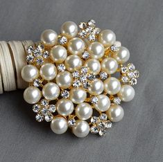 SALE Rhinestone Brooch Crystal Pearl Brooch Gold Wedding Brooch Bouquet Cake Decoration Hair Comb Sh Rings Models, Bouquet Cake, Bridal Brooch Bouquet, Wedding Brooch Bouquets, Seal Ring, Brooch Bouquet, Wedding Brooch, Brooch Jewelry, Gold Brooches