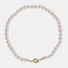 Add a pop of color to your pearls with The Perolas Necklace! 💖 Each 8mm sustainable freshwater pearl in this handmade strand is silk-knotted with a burst of color from coral, blush, black, cream, yellow, red or navy. Wear it all day, everyday—whether you’re dressing it down with jeans or up with your favorite LBD, this pearl necklace is your new fav go-to for any occasion, even poolside chic! Finished with 14K gold-filled clasps, this one-of-a-kind pearl necklace is as unique as you are. Shine Cheap Cream Beaded Necklaces As Gift, Handmade Pearl Necklace, Coral Blush, All Day Everyday, Letter Bracelet, School Clothes, Cream Yellow, Bead Crafts, Christmas List