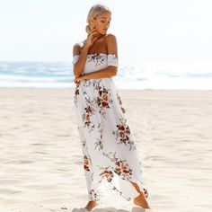 Long Summer Sun Dress- 4 Colors-Plus Size, Beach Dress, Chic Dress, Boho Dress, Summer Dress, Sun Dress-Boho Beach Hut Boho Mode, Boho Beach Dress, Floral Chiffon Dress, Beach Dresses Summer, Mode Boho, Chiffon Floral, Short Sleeve Maxi Dresses, Maxi Robes, Vestidos Vintage