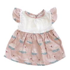 New With Tags! Precious Baby Shower Gift! Size: Newborn A Sweet Little Number - A Flutter Dress Is Perfect For Dressing Up Your Baby Girl! With A Full Skirt, Flutter Sleeves And Snaps At At The Back, This Dress Is Easy, Breezy And As Soft As It Is Adorable! Rose Pink With Swans And Blue Accents Ruffled Dresses For Playwear With Short Sleeves, Flutter Sleeve Ruffle Dress For Playwear, Flutter Sleeve Dress With Ruffles For Playwear, Playdate Flutter Sleeve Dress, Pink Cap Sleeve Dress For Summer, Pink Cap Sleeve Summer Dress, Cute Ruffle Sleeve Playtime Dress, Cute Ruffle Sleeve Dress For Playtime, Playful Pink Dress With Flutter Sleeves