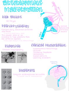 a poster with words and pictures about the different types of brain functions in human body