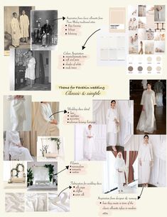 a collage of photos showing different types of wedding gowns and dresses for the bride