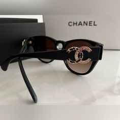 Acetate Dark Brown 100% Uva And Uvb Protection Ce - Lenses Are Uv Category Filter 3 Sold Out Luxury Evening Sunglasses In Acetate, Designer Acetate Sunglasses For Formal Wear, Designer Acetate Sunglasses For Formal Occasions, Chanel #1, Oval Glasses, Sunglasses Logo, Pink Chanel, Chanel Sunglasses, Chanel Accessories