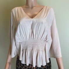 Ramy Brook Blush Blouse With Tags! Ramy Brook, White Silver, Blush, Top Blouse, Womens Tops, White, Women Shopping, Color