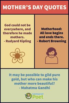 Best Mother's Day Quotes Ideas For Cards, Jewish Proverbs, Mom Poems, Milton Berle, Irish Proverbs, St Therese, If Rudyard Kipling