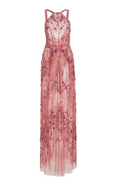 Dressy Hats, Beaded Maxi Dress, Designer Runway, Outfit Collage, Beaded Gown, Famous Fashion, Zuhair Murad, Runway Collection, Pink Outfits