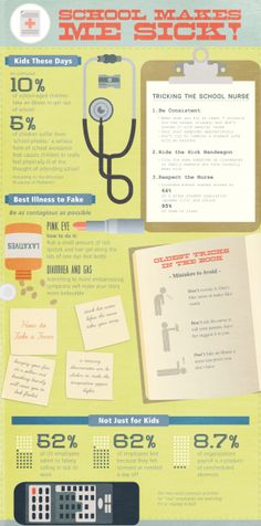 an info sheet with information about medical care and health care items, including a stethoscope