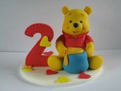 a winnie the pooh birthday cake for two year old