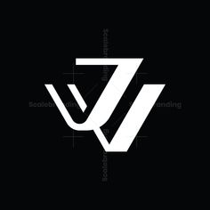 the letter v is made up of white letters on a black background, and it appears to