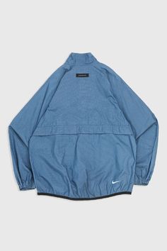 Sourced in Canada MeasurementsSize: XLPit to Pit: 29"Arm: 27"Length: 32"Condition: Minor stain on sleeve, missing velcro adjuster on left sleeve, good vintage conditionMaterial Composition: Shell - 100% Nylon, Lining - 100% PolyesterColour: Blue Nike Long Sleeve Windbreaker With Pockets, Urban Nike Long Sleeve Track Jacket, Nike Functional Long Sleeve Windbreaker, Nike Long Sleeve Techwear Windbreaker, Nike Techwear Long Sleeve Windbreaker, Nike Urban Long Sleeve Track Jacket, Nike Urban Style Long Sleeve Track Jacket, Nike Functional Windbreaker, Nike Vintage Long Sleeve Outerwear