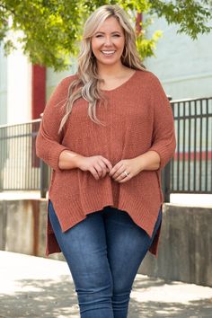 You are in for a surprise with this amazing top! Whether you are headed out on the town or out for a date night, this top is perfect for every occasion! The gorgeous cinnamon color and flattering fit is simply chic! Style this top with some skinnies or leggings for a classic, trendy look!  100% Polyester Outfits For Work Plus Size, Casual Outfits For Work, Cinnamon Color, Chic Soul, Plus Size Fall, Off Shoulder Dresses, Business Casual Outfits For Work, Fall Layers, Simply Chic