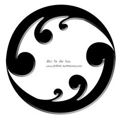 an abstract black and white design with swirls in the center