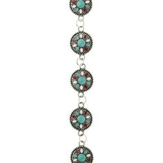 a long necklace with several different colored stones on it