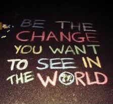 Change Day, Be The Change, Mahatma Gandhi, The Change, Change The World, The Words, Great Quotes, Picture Quotes