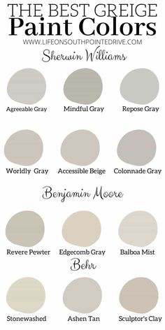 the best gray paint colors from sheryln williams and sheryly grays