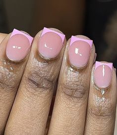 creator: @itsxotay credit: @naildbygi Drippy Nails, Cutesy Nails, Pink Gel Nail Polish, Pink Toe Nails, Overlay Nails, Acrylic Overlay, Hot Pink Glitter, Girly Acrylic, Pink Gel Nails