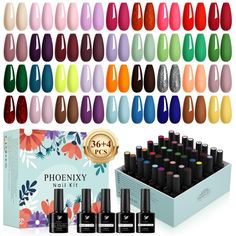 the phoenix nail kit includes all different colors