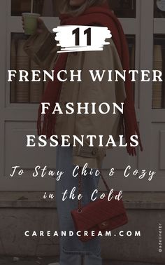 Discover the essence of French winter fashion with our guide to 11 essentials that will keep you chic and cozy this season. Dive into french winter wardrobe essentials and learn how to curate a French capsule wardrobe with classic, minimalist staples. Parisian chic, winter essentials clothes women. French Chic Fashion Winter, Winter Staples Capsule Wardrobe, Scandinavian Fashion Winter 2024, Scandinavian Fashion Winter, Capsule Wardrobe French, Winter Minimalist Outfit