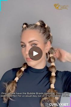 Hairstyles For Curly Hair Summer, Curly Hair Summer Hairstyles, Curly Hair Summer, Country Dance, Hairstyles For Curly Hair, Hair Summer, Summer Events, Curly Girl, Eye Makeup Tutorial