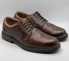 GH BASS & CO Spokane Mens Size 7M Lace Up Oxford Brown Leather Dress Shoes Brown Oxfords Men, Brown Leather Dress Shoes, Brown Leather Dress, Brown Oxfords, Leather Dress Shoes, Leather Dress, Mens Casual Shoes, Bass, Brown Leather