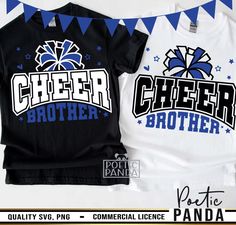 Cheer Brother Shirt Ideas, Cheer Brother Shirts, Cheer Svg, Team Mom, Brother Shirts, Vinyl Fabric, Iron On Vinyl, Silhouette Studio Designer Edition, Etsy Sales