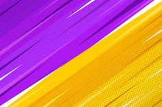 an abstract purple and yellow background with lines