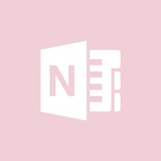 the microsoft logo on a pink background